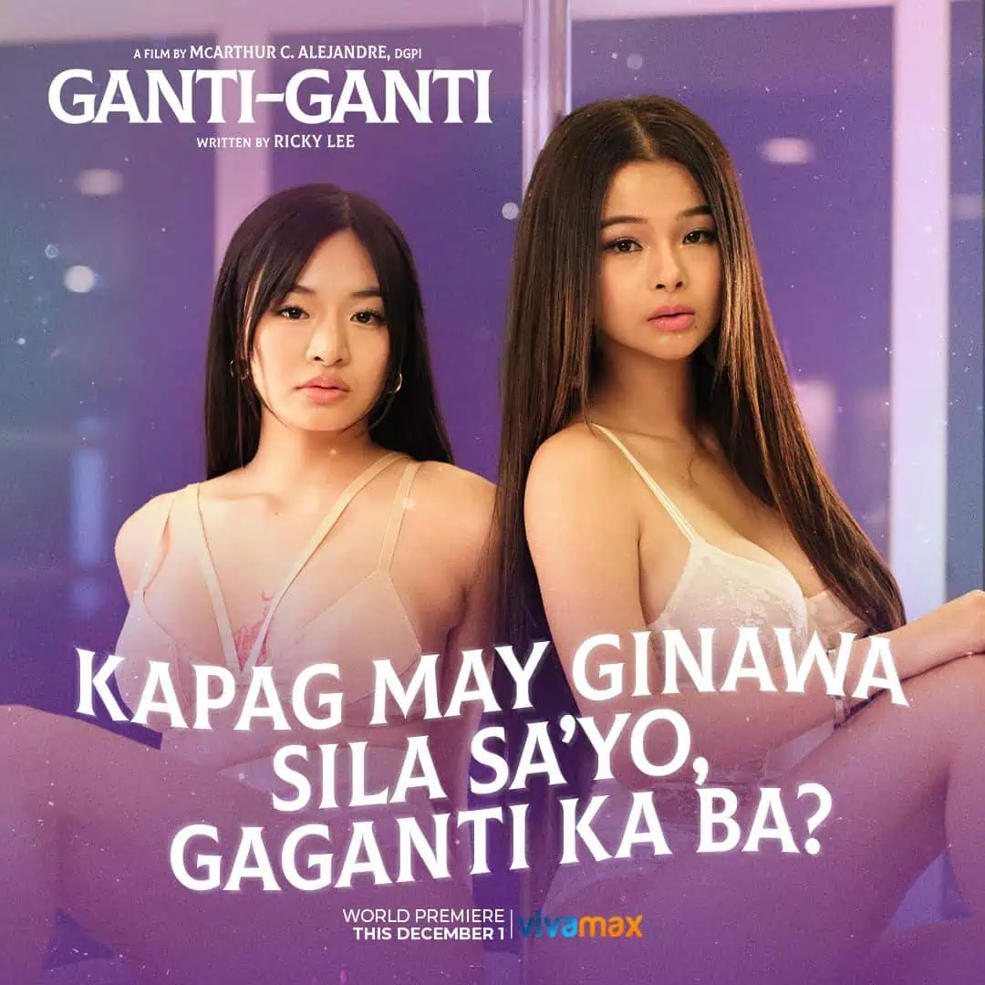 Ganti-Ganti (2023) Vivamax Full Movie 4K 2160P 5 Ganti-Ganti 2023 Movie Poster 1